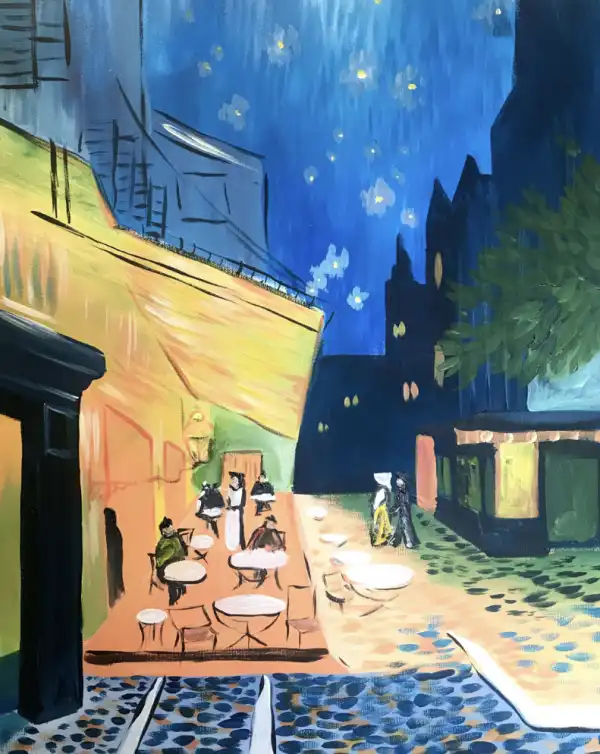 Cafe Terrace at Night