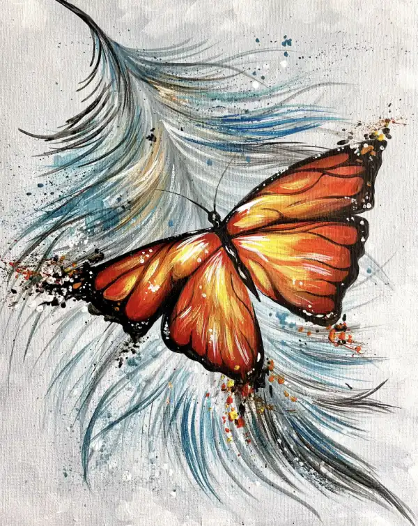 Feather Flutterby