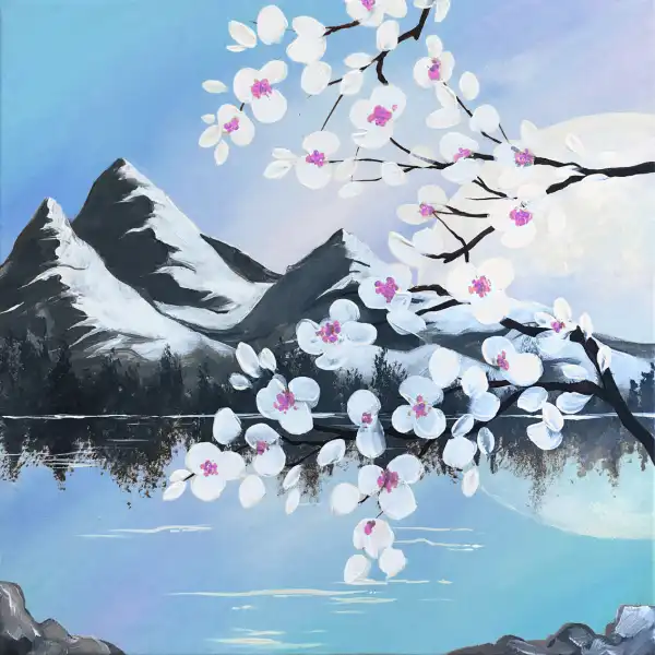 Blossom Moon (Ice Blue)