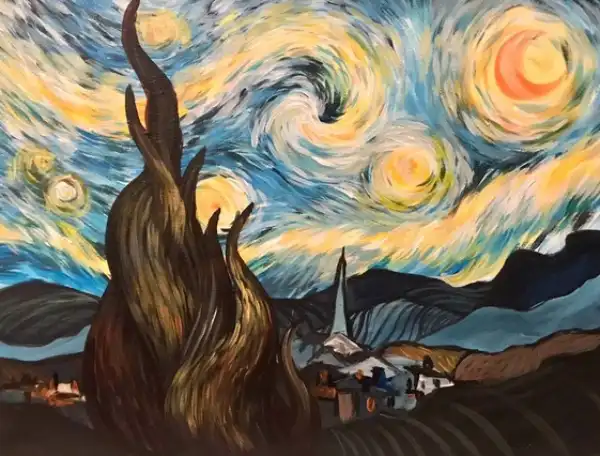 Nearly Starry Night