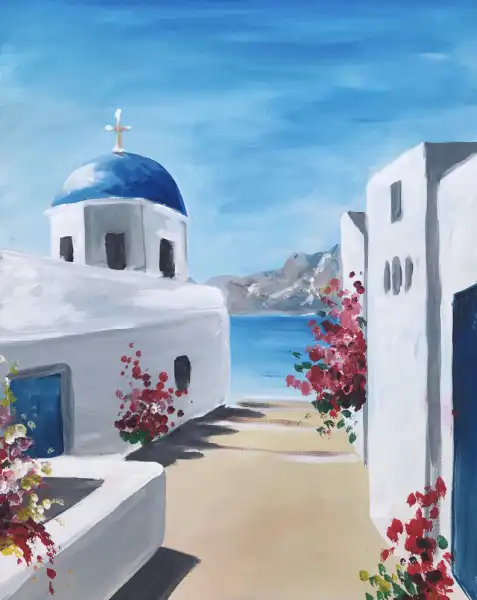 Somewhere in Santorini