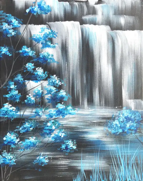 Waterfall Blue