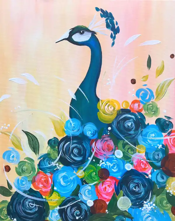 Peahen Bouquet