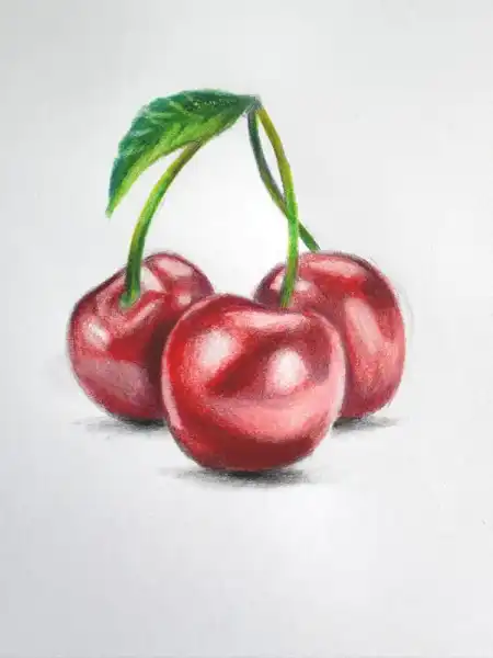 Three Red Cherries
